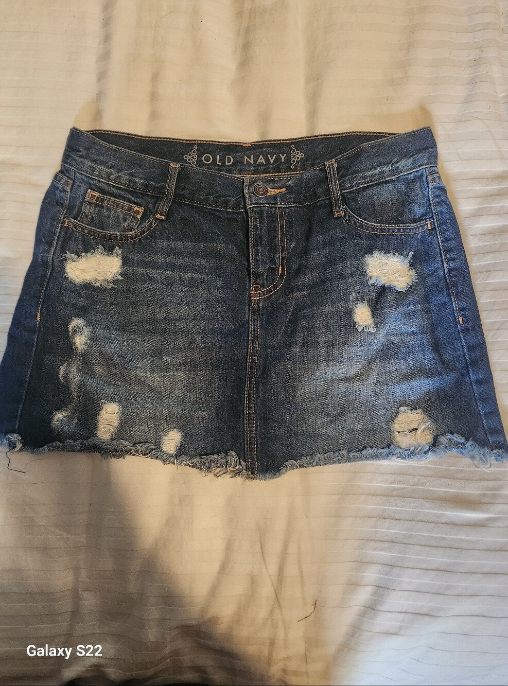 Jean Mini Skirt